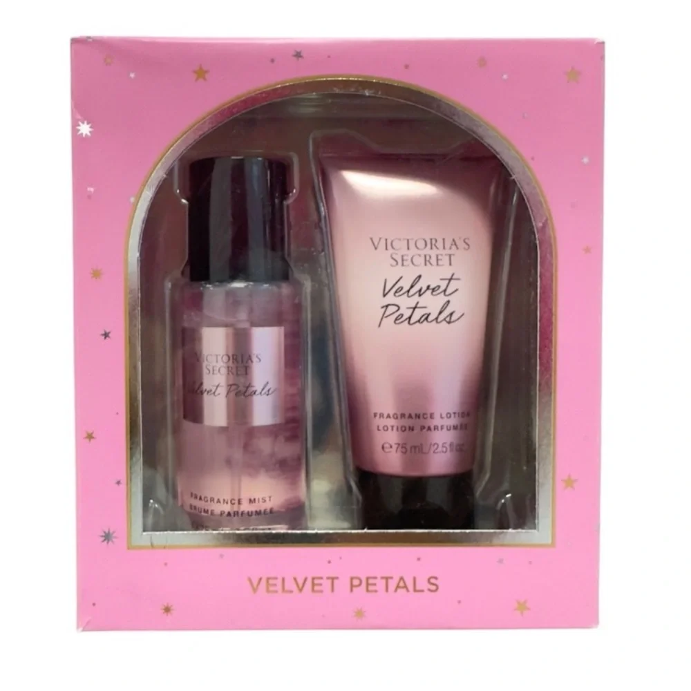 🔥NWT Victoria's Secret Velvet Petals Fragrance Mist, Lotion Set